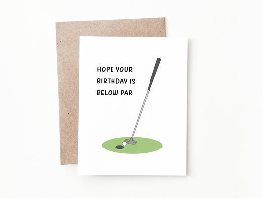 Funny Birthday Card, Birthday Gift for Him or Her