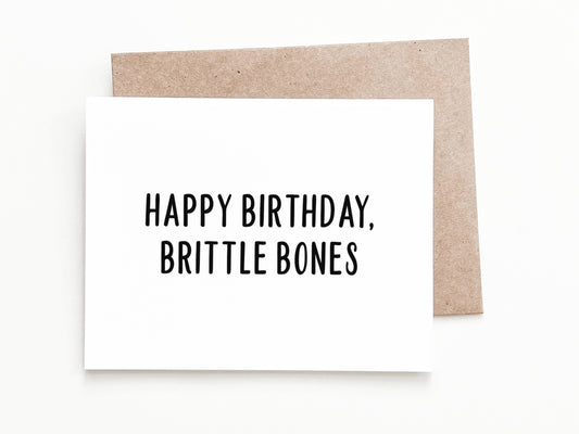 Funny Birthday Card, Birthday Gift for Him or Her