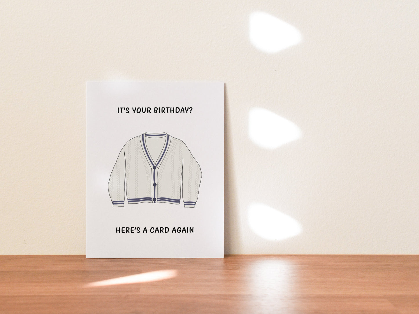 Funny Birthday Card, Birthday Gift for Him or Her