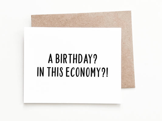 Funny Birthday Card, Birthday Gift for Him or Her