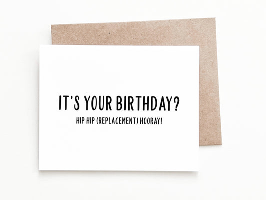 Funny Birthday Card, Birthday Gift for Him or Her