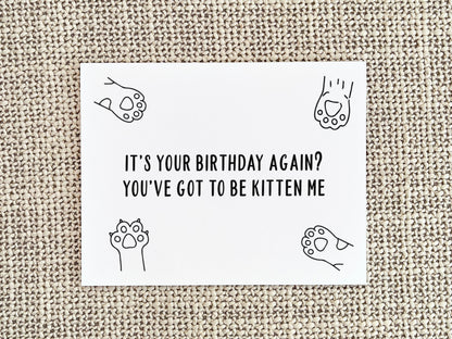 Funny Birthday Card, Birthday Gift for Him or Her