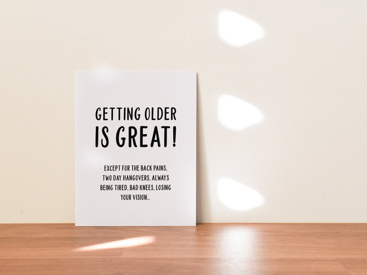 Funny Birthday Card, Birthday Gift for Him or Her