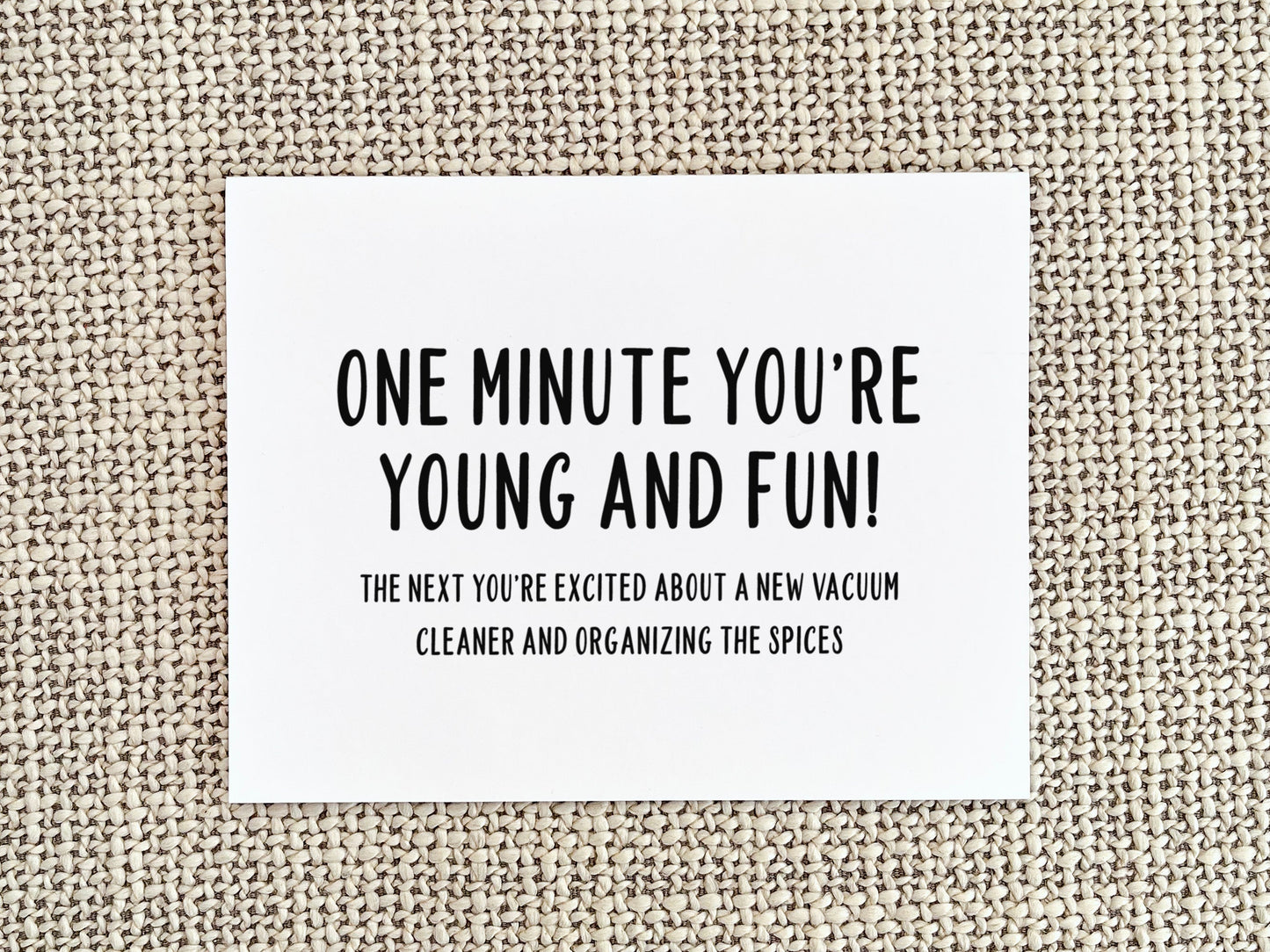 Funny Birthday Card, Birthday Gift for Him or Her