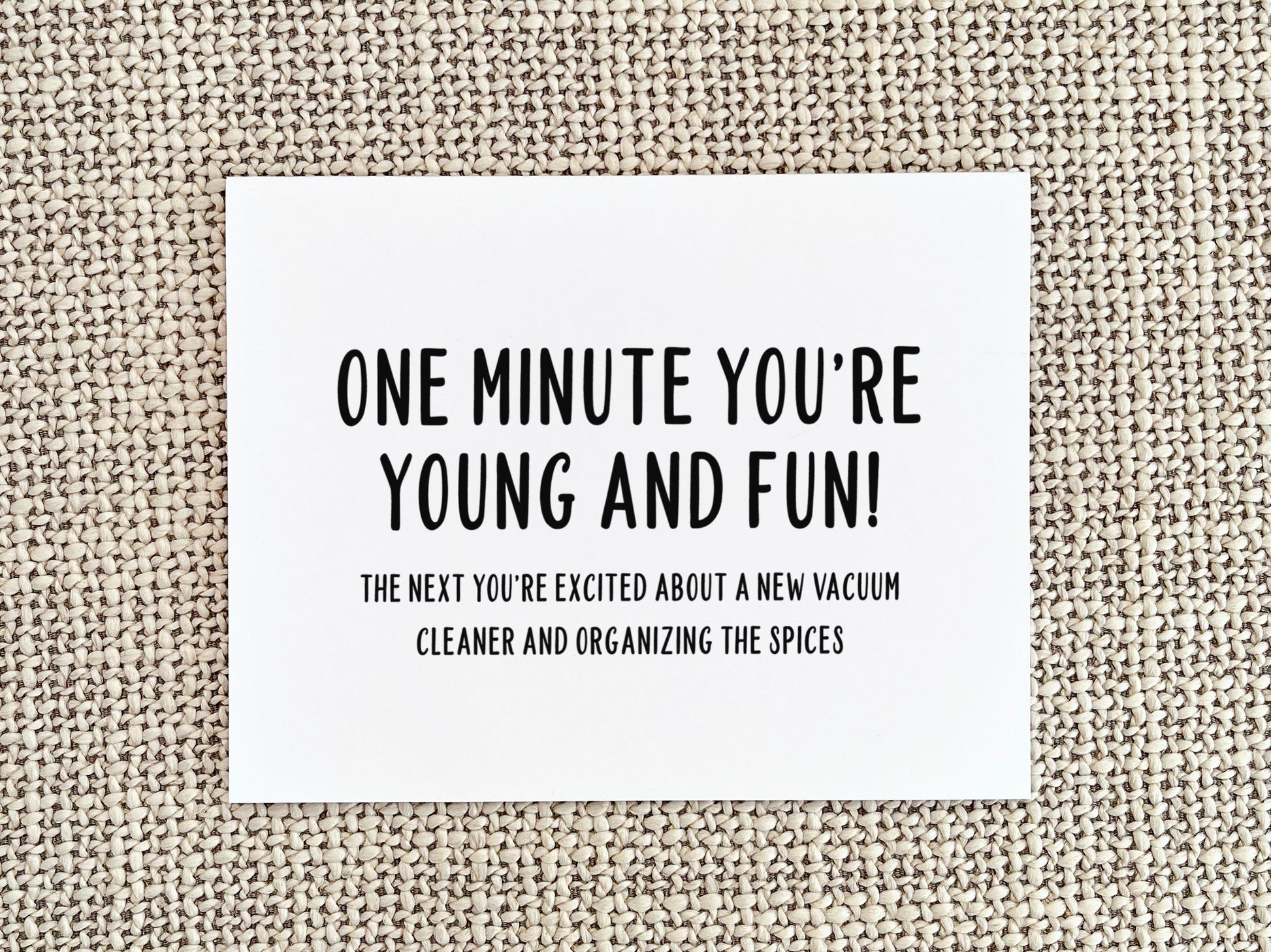 Funny Birthday Card, Birthday Gift for Him or Her