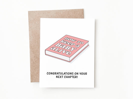 Funny Congratulations Card, Congratulations Gift