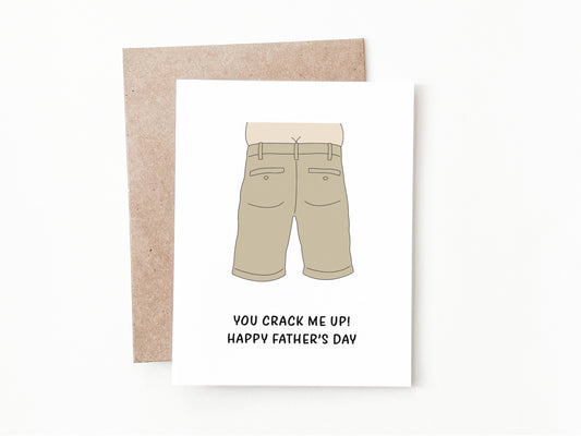 Funny Father's Day Card, Father's Day Gift for Dad