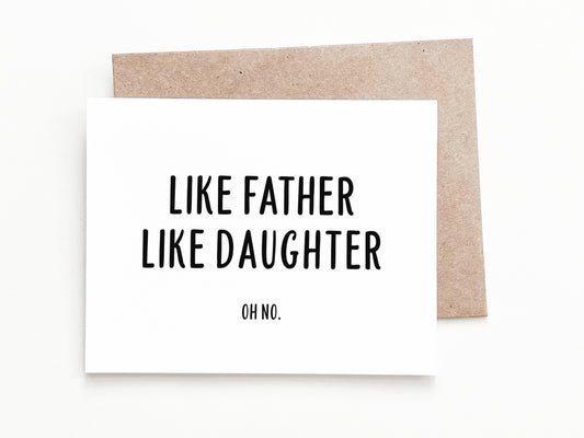 Funny Father's Day Card, Father's Day Gift for Dad