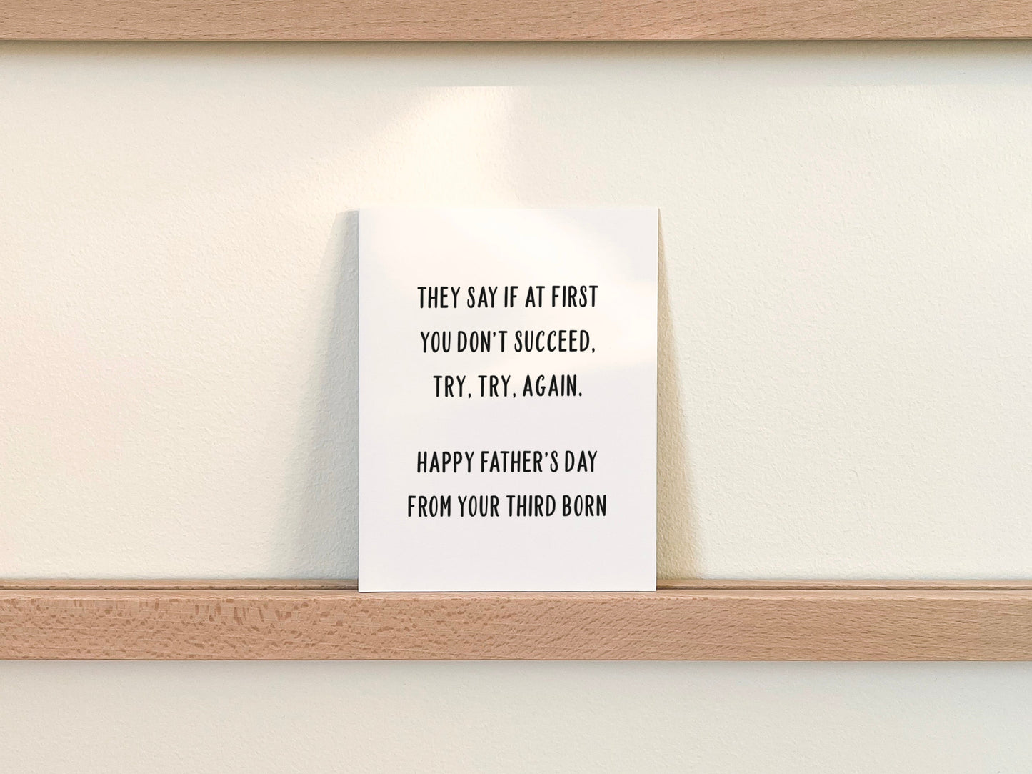 Funny Father's Day Card, Father's Day Gift for Dad