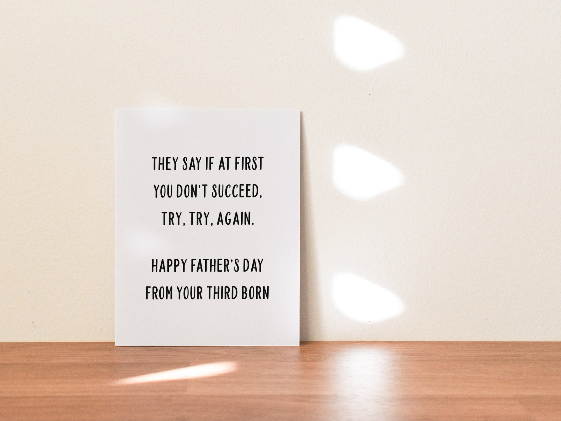 Funny Father's Day Card, Father's Day Gift for Dad