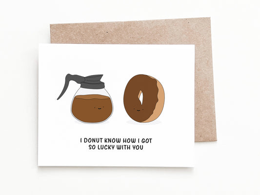 Funny Anniversary Card, Love Gift for Him or Her