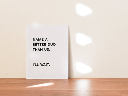 Funny Anniversary Card, Love Gift for Him or Her