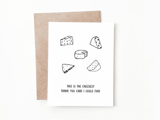 Funny Thank You Card, Thank You Gift