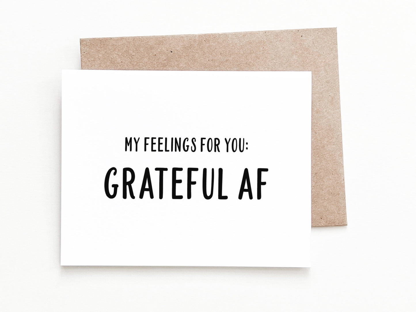 Funny Thank You Card, Thank You Gift