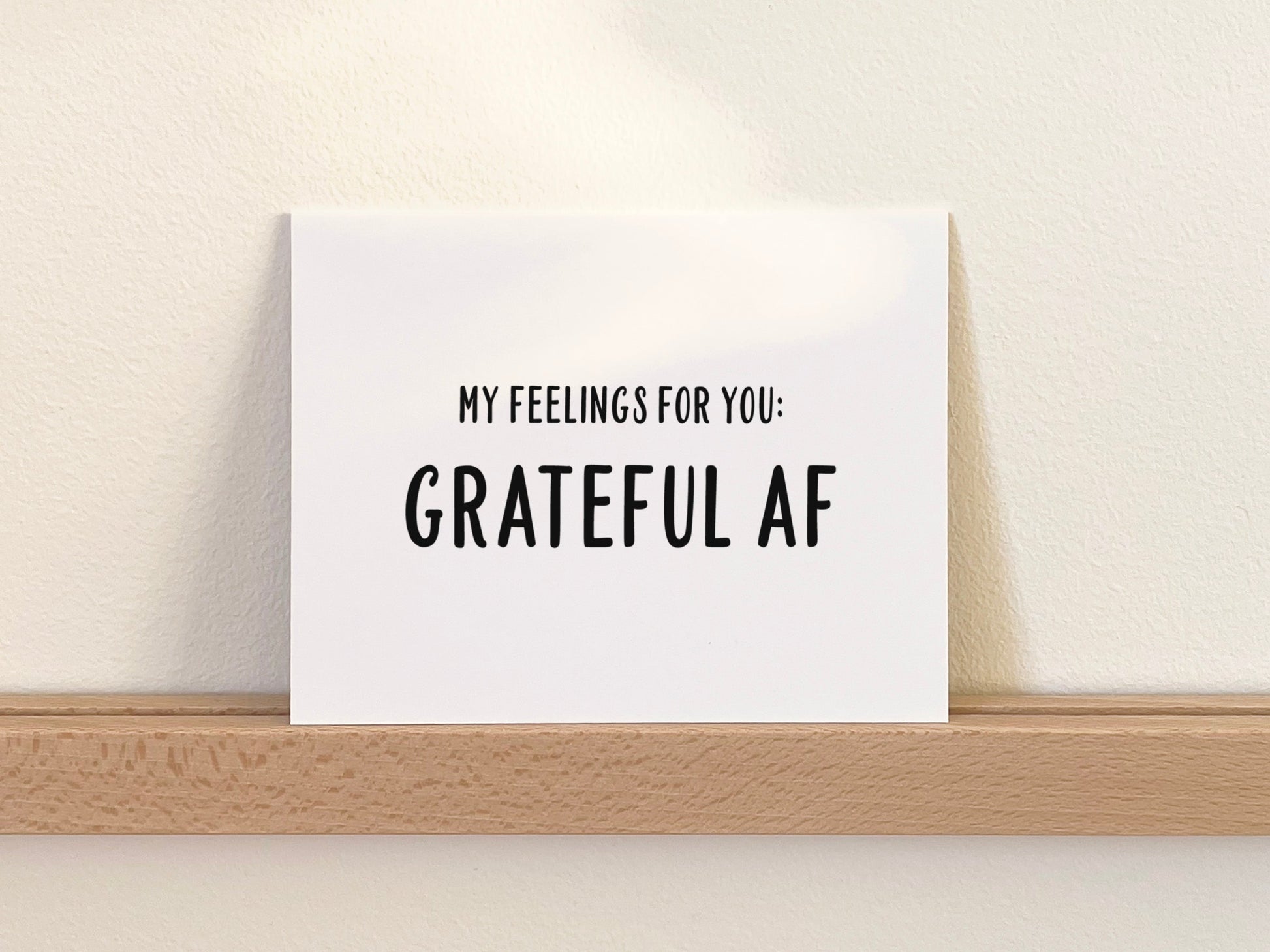 Funny Thank You Card, Thank You Gift