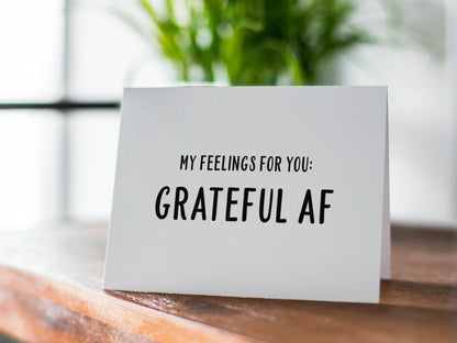 Funny Thank You Card, Thank You Gift