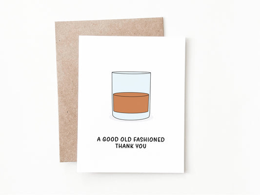 Funny Thank You Card, Thank You Gift