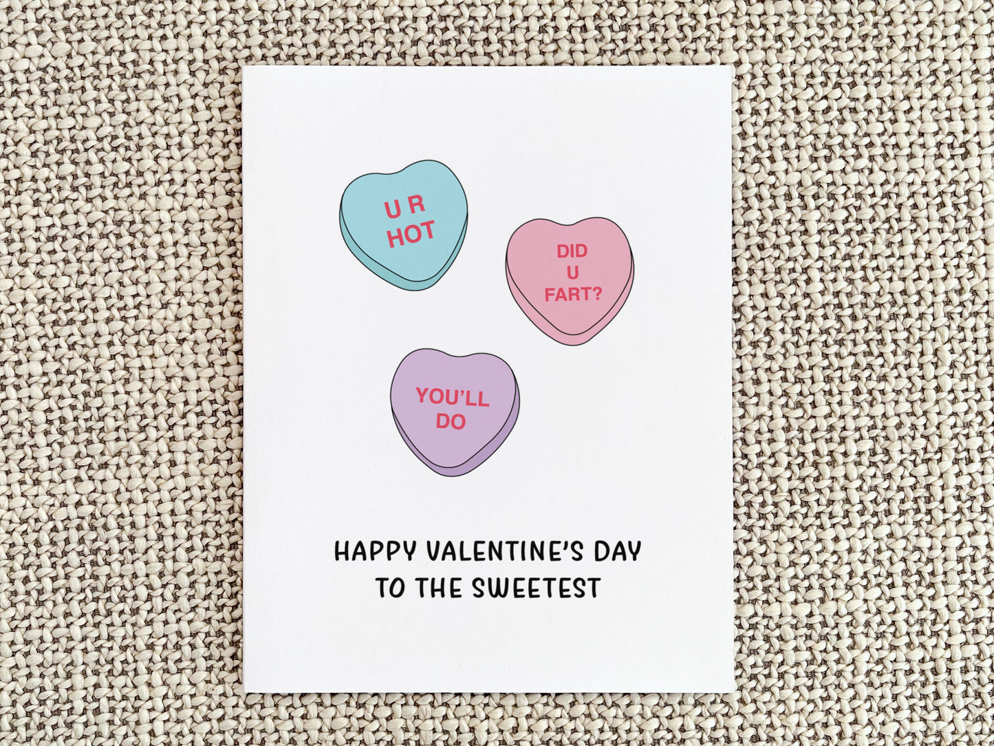 Funny Valentine's Day Card, Valentines Day Gift for Him or Her