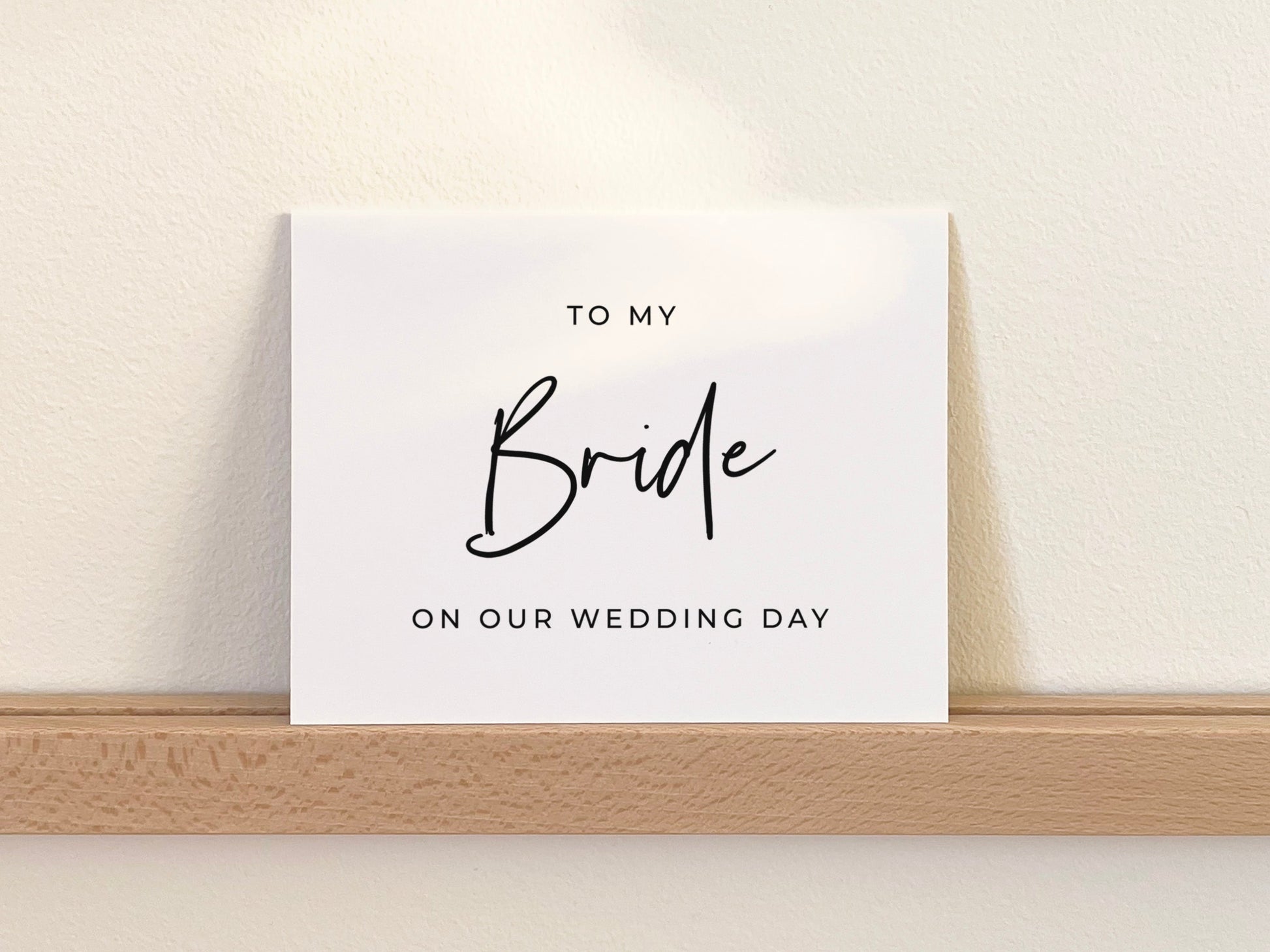 Wedding Greeting Card, Engagement Gift for Bride and Groom