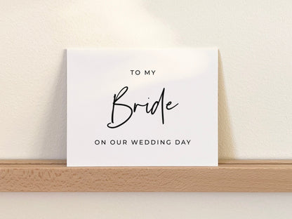 Wedding Greeting Card, Engagement Gift for Bride and Groom