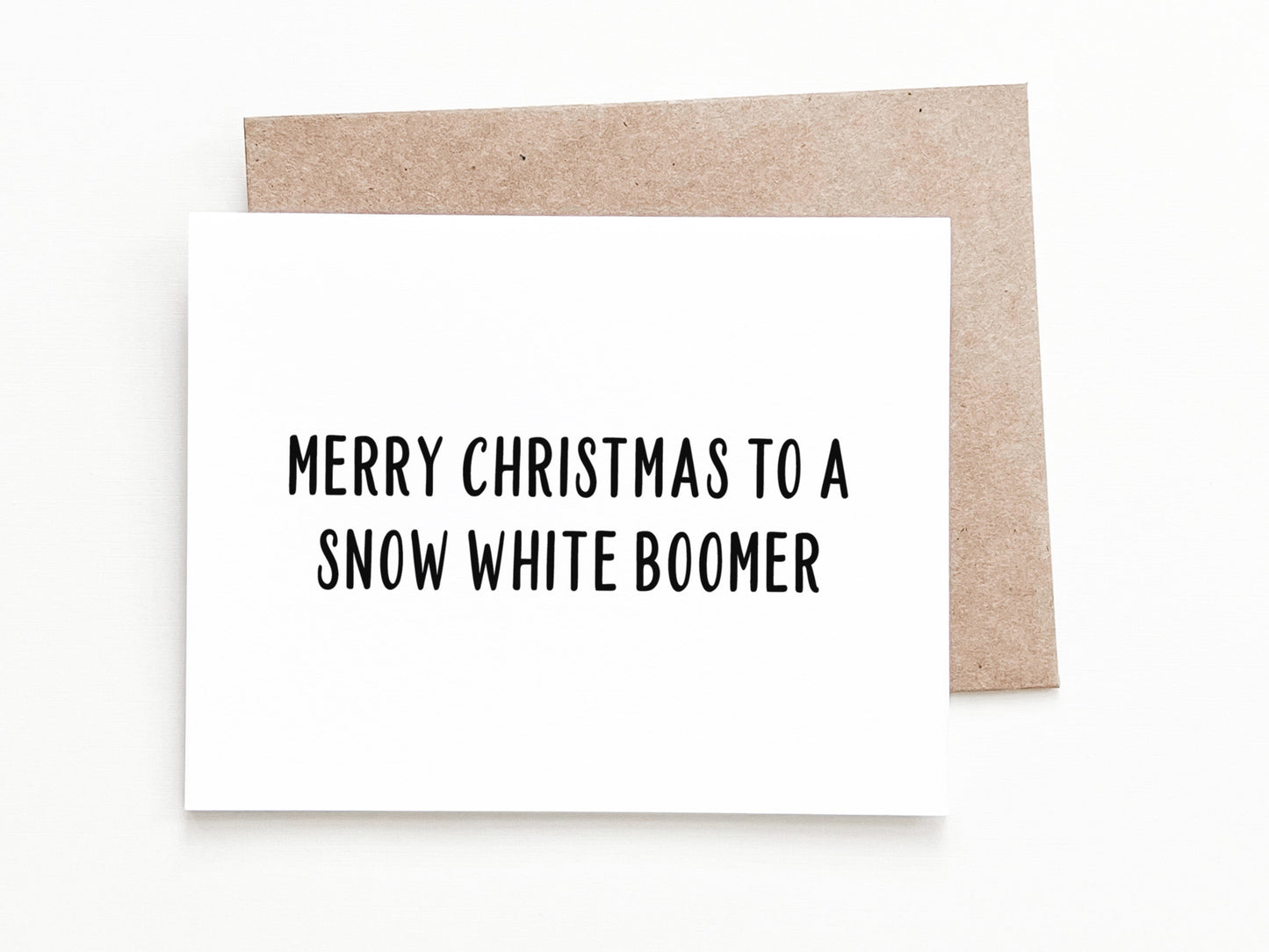 Funny Christmas Greeting Card, Christmas Gift for Him or Her