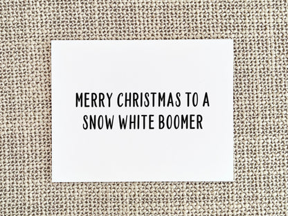 Boomer Christmas Card