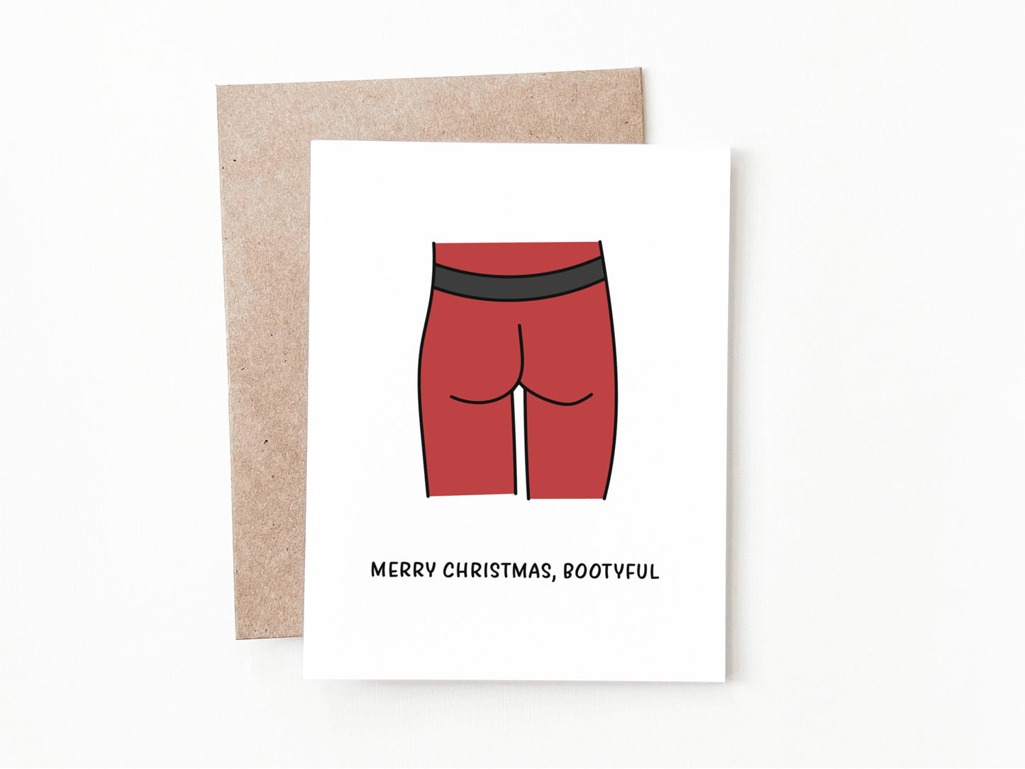 Funny Christmas Greeting Card, Christmas Gift for Him or Her