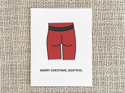 Funny Christmas Greeting Card, Christmas Gift for Him or Her