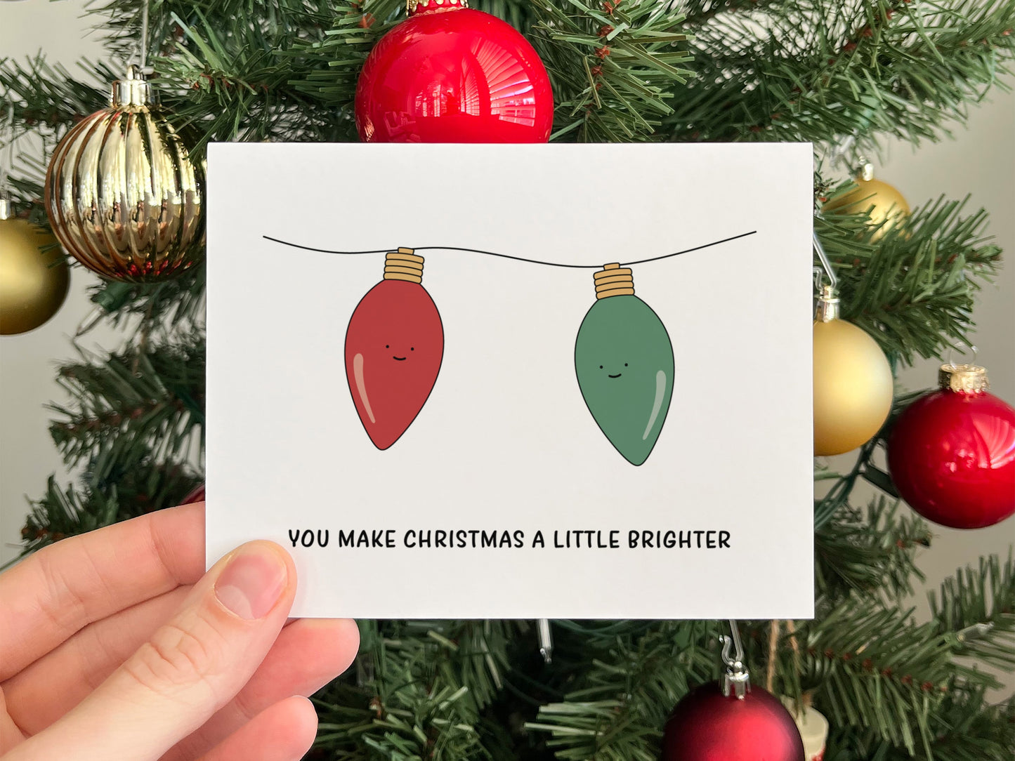 Funny Christmas Greeting Card, Christmas Gift for Him or Her