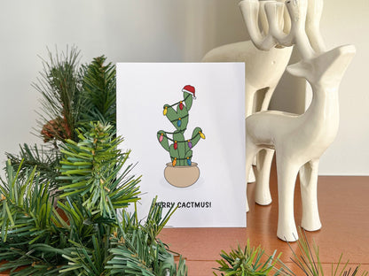 Cactus Christmas Card