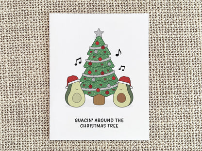 Guacamole Christmas Card