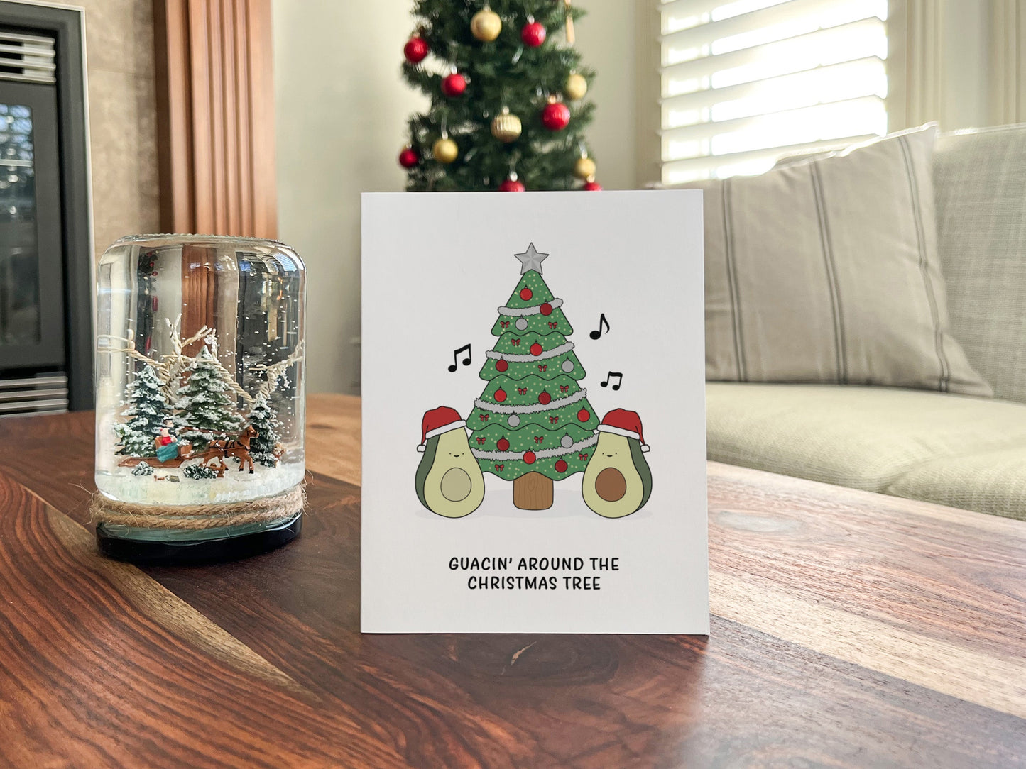 Guacamole Christmas Card