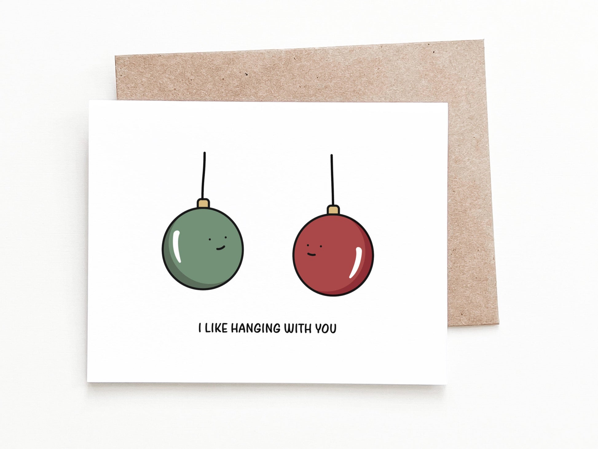 Funny Christmas Greeting Card, Christmas Gift for Him or Her