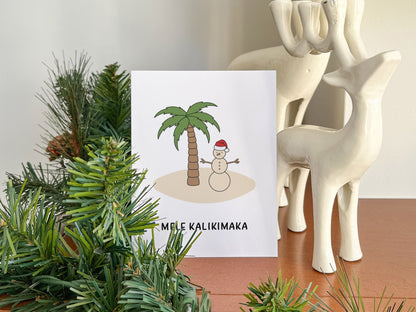 Mele Kalikimaka Christmas Card