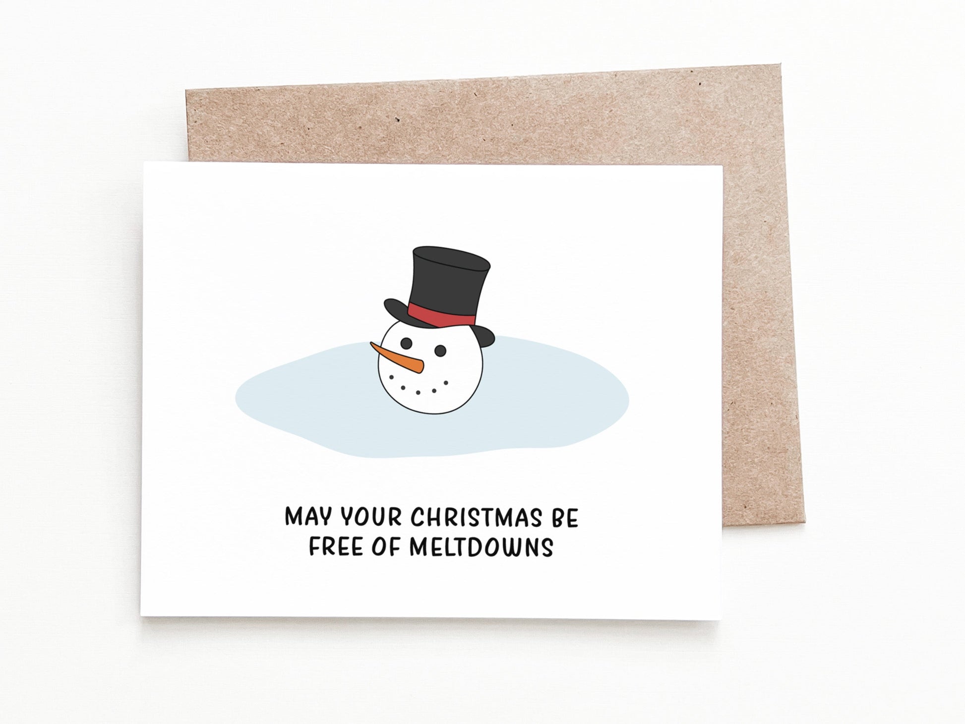 Funny Christmas Greeting Card, Christmas Gift for Him or Her