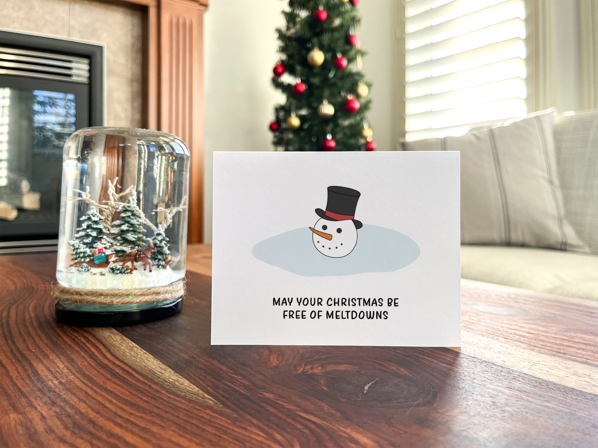 Funny Christmas Greeting Card, Christmas Gift for Him or Her