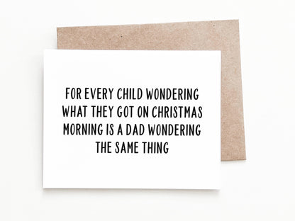 Funny Christmas Greeting Card, Christmas Gift for Him or Her