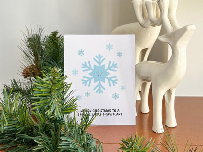 Snowflake Christmas Card