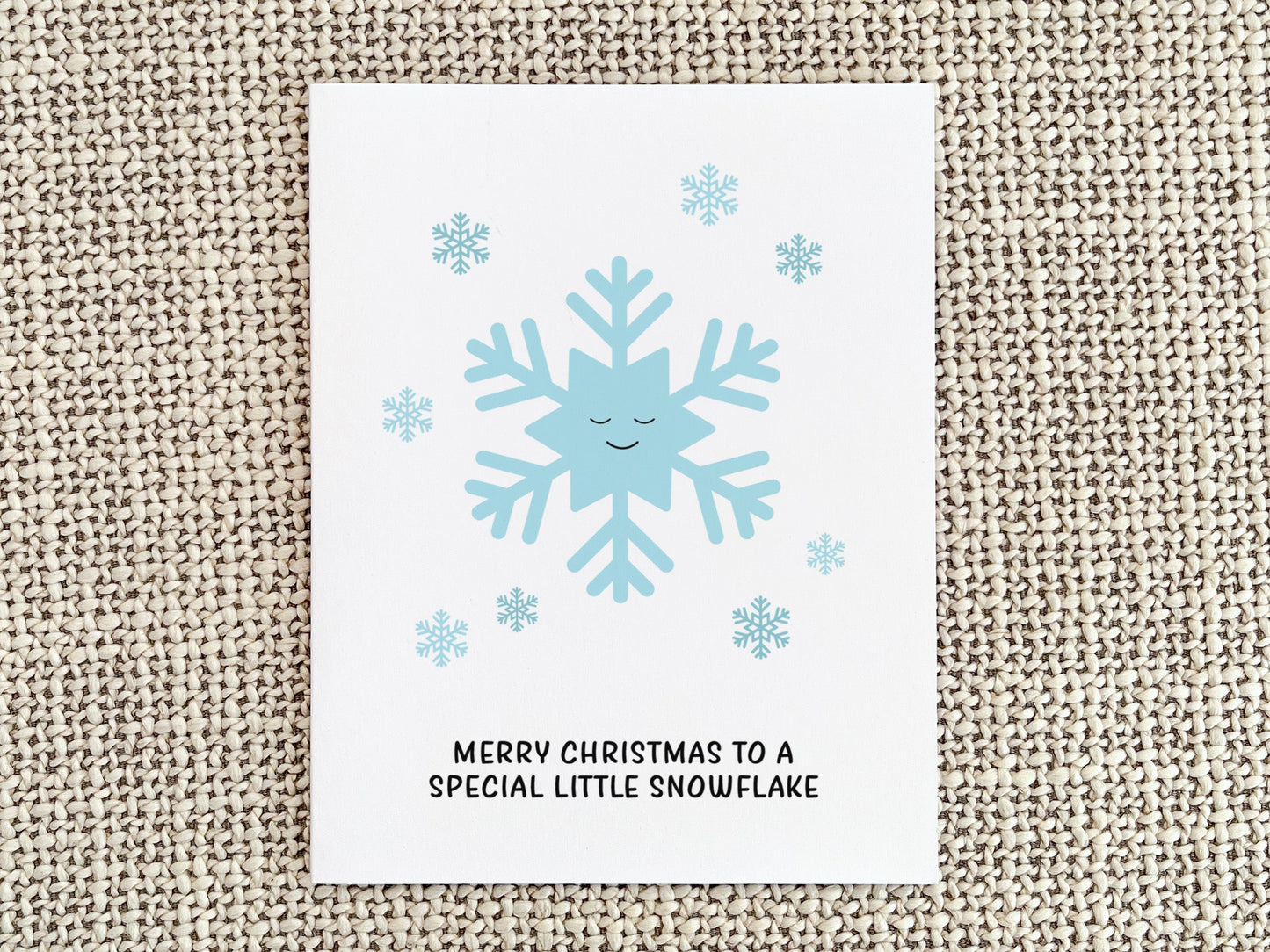 Snowflake Christmas Card