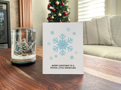 Snowflake Christmas Card