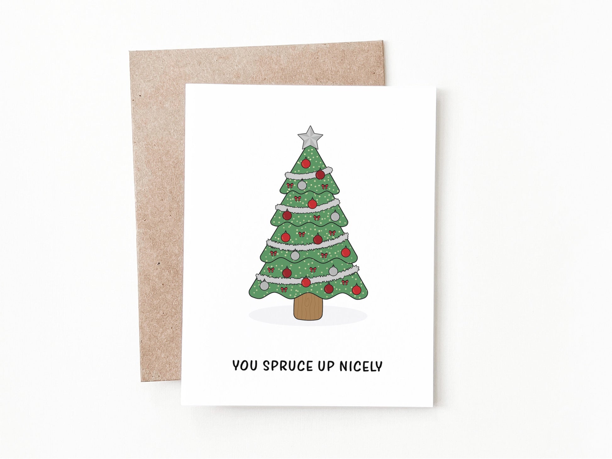 Funny Christmas Greeting Card, Christmas Gift for Him or Her