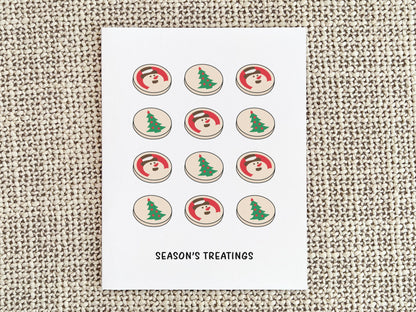 Seasons Treatings Christmas Card