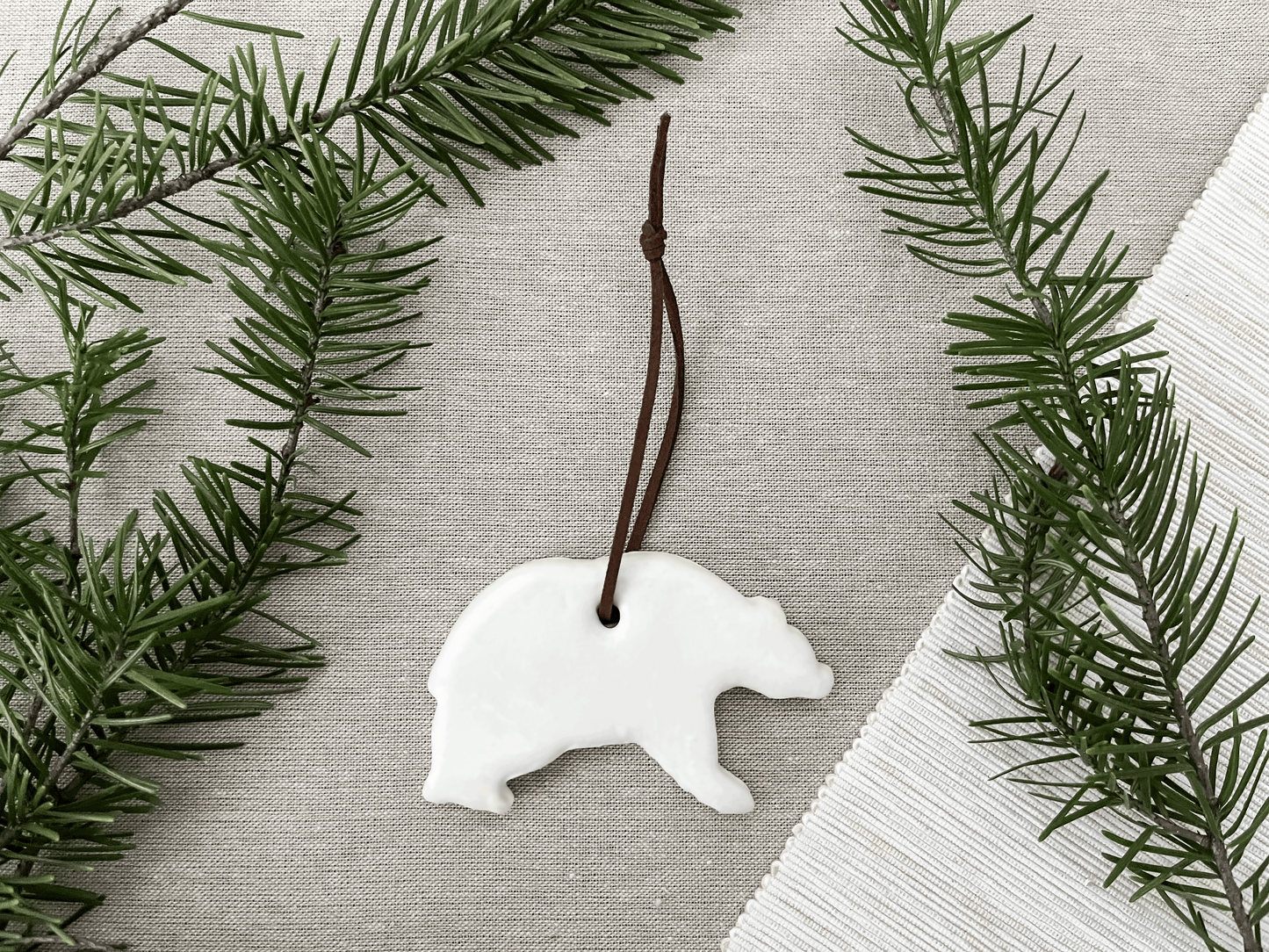 Bear Christmas Tree Ornament