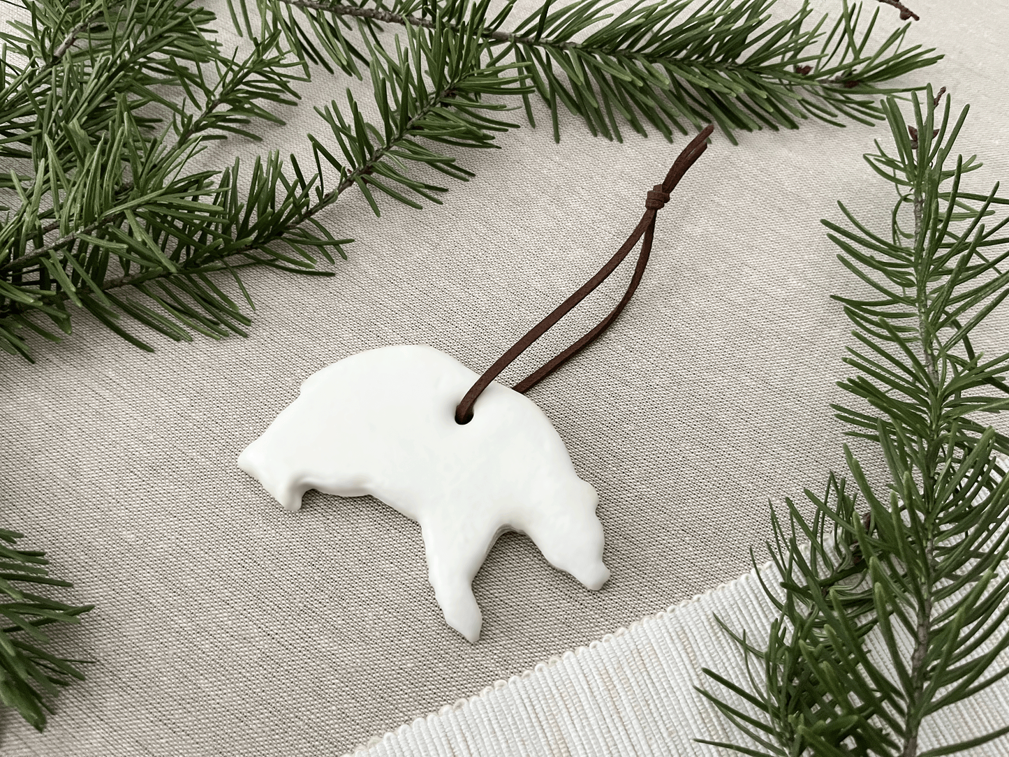 Bear Christmas Tree Ornament