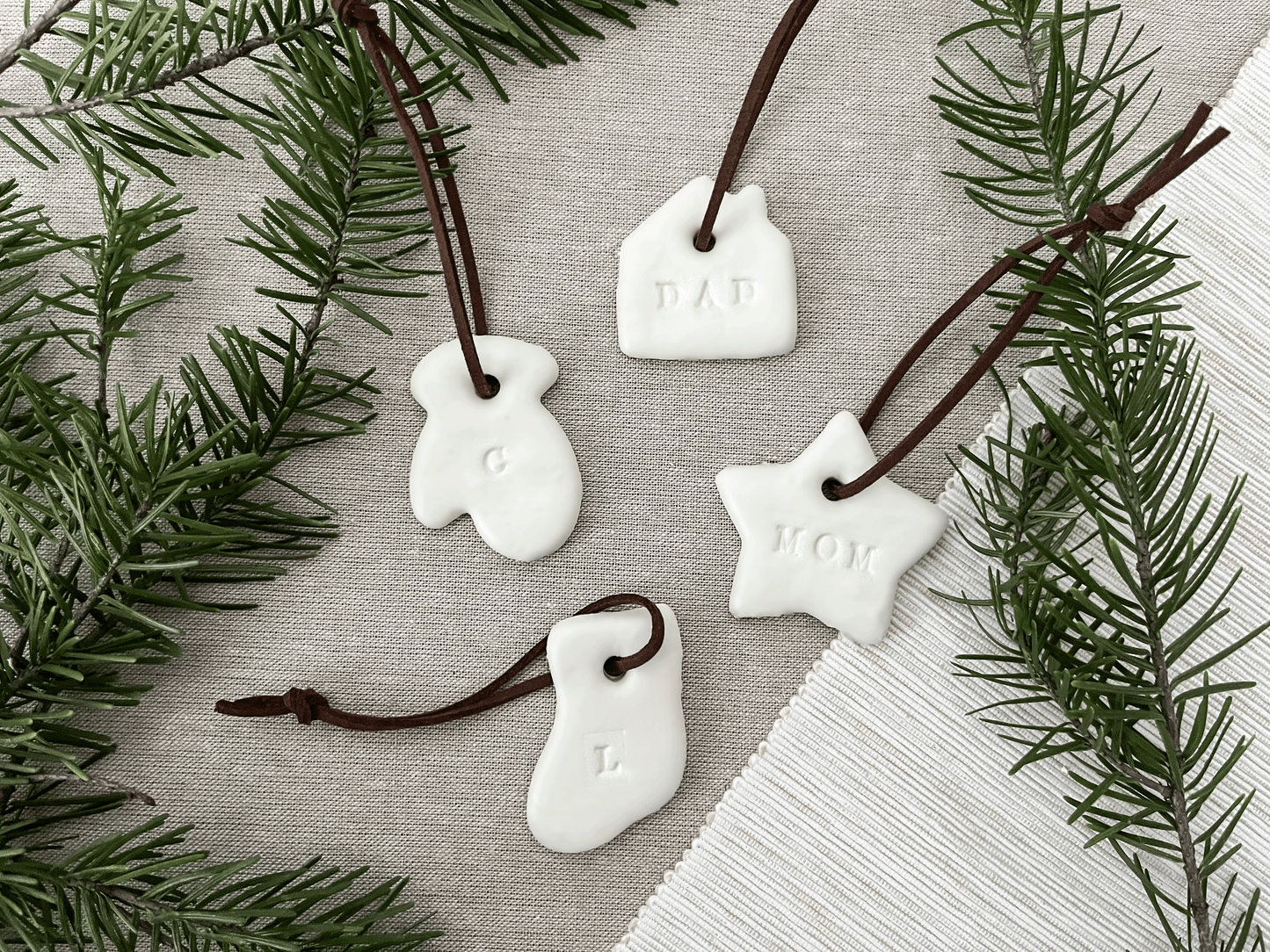 Personalized Mini Christmas Ornaments