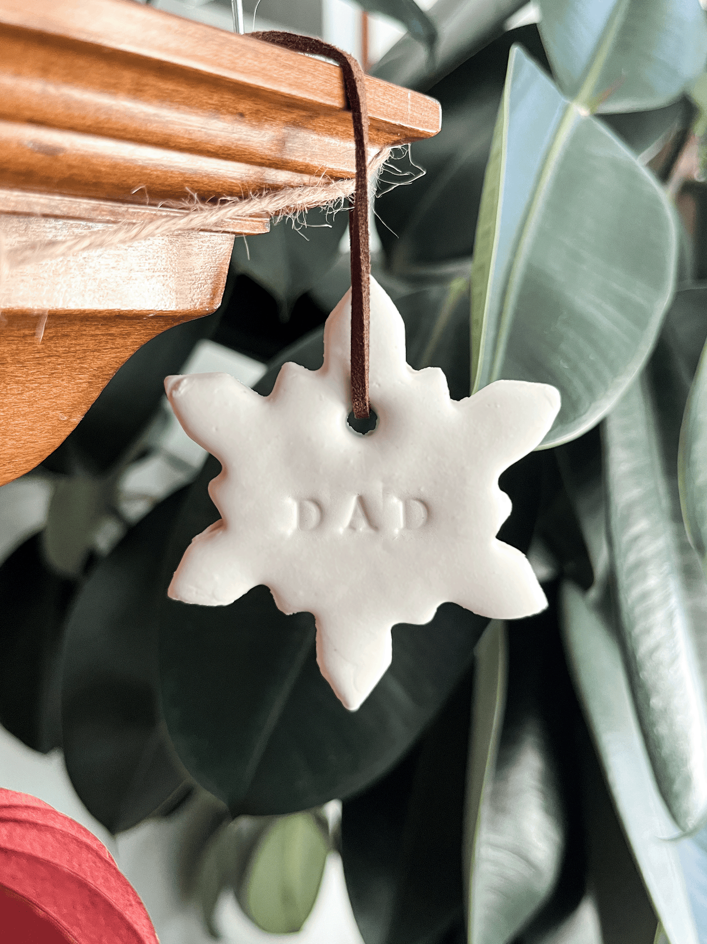 Personalized Snowflake Christmas Ornament