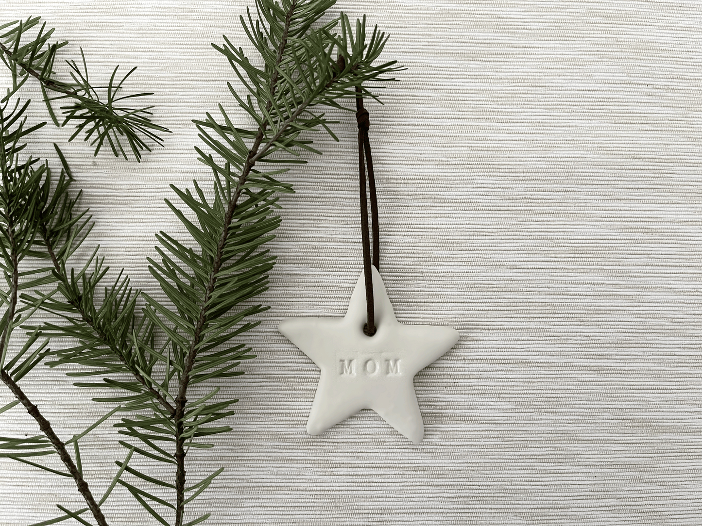 Personalized Star Christmas Ornament