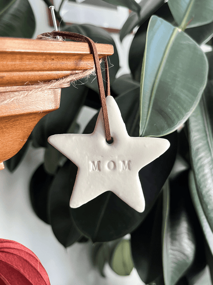 Personalized Star Christmas Ornament