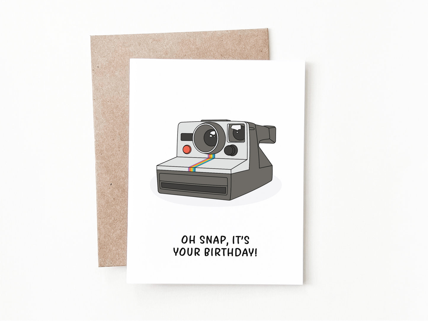 Camera Birthday Card