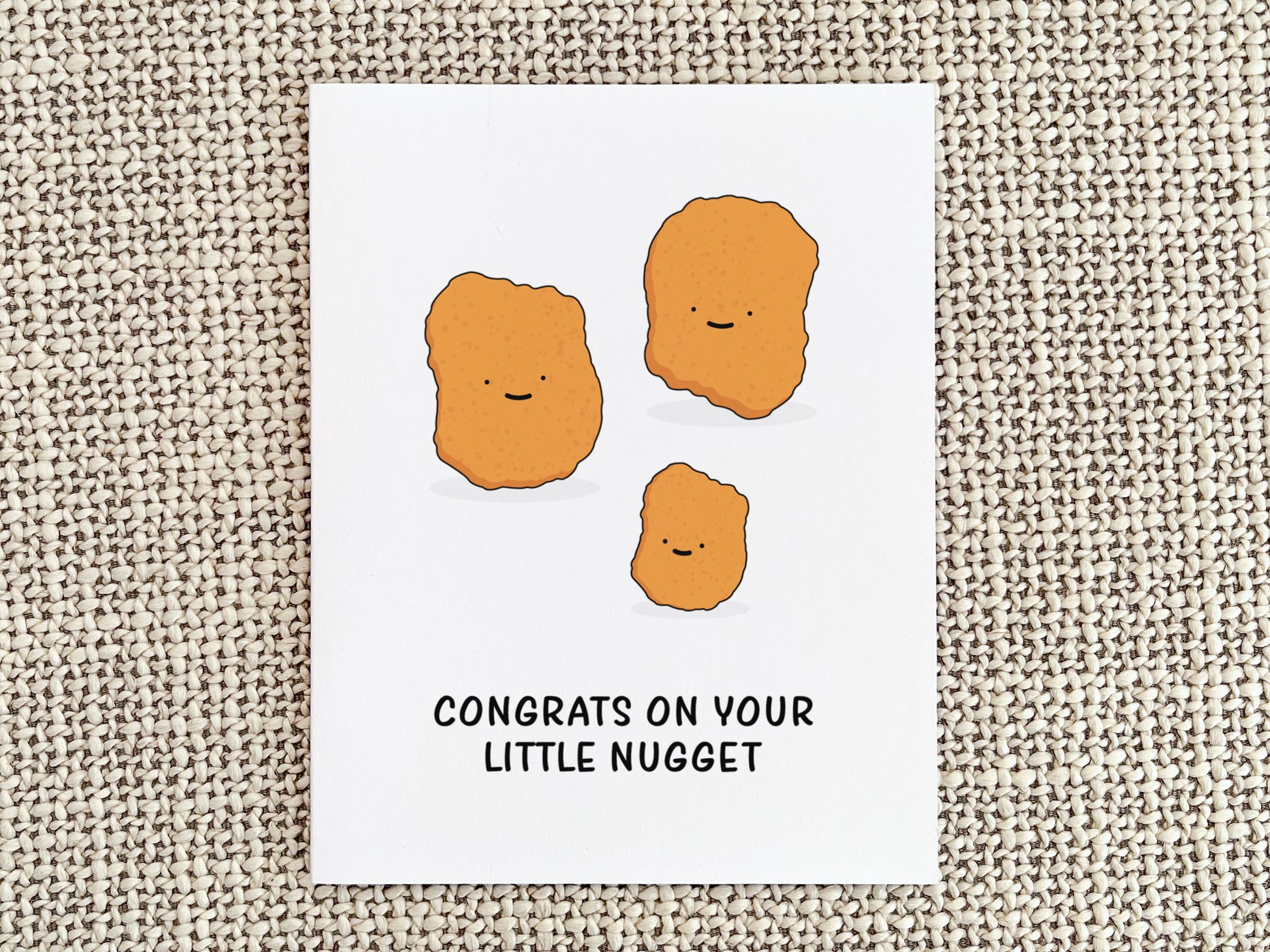 Funny Baby Shower Card, Congratulations Gift